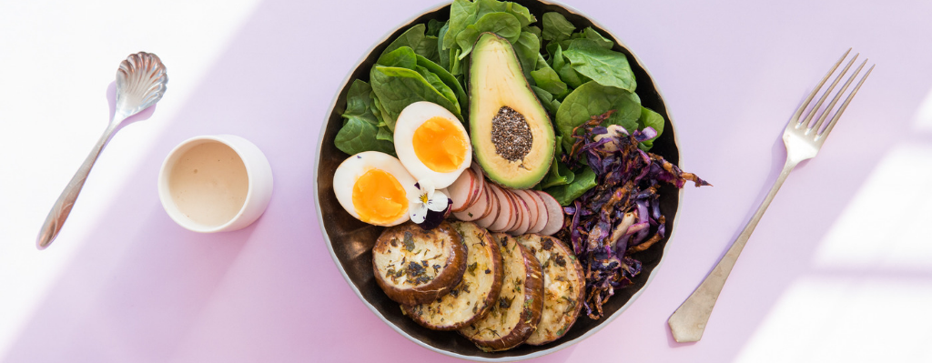 Eggplant Cabbage Bowl