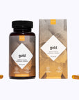 Gold | Medical Grade Liposomal Turmeric Curcumin Supplement | 60ct Capsules