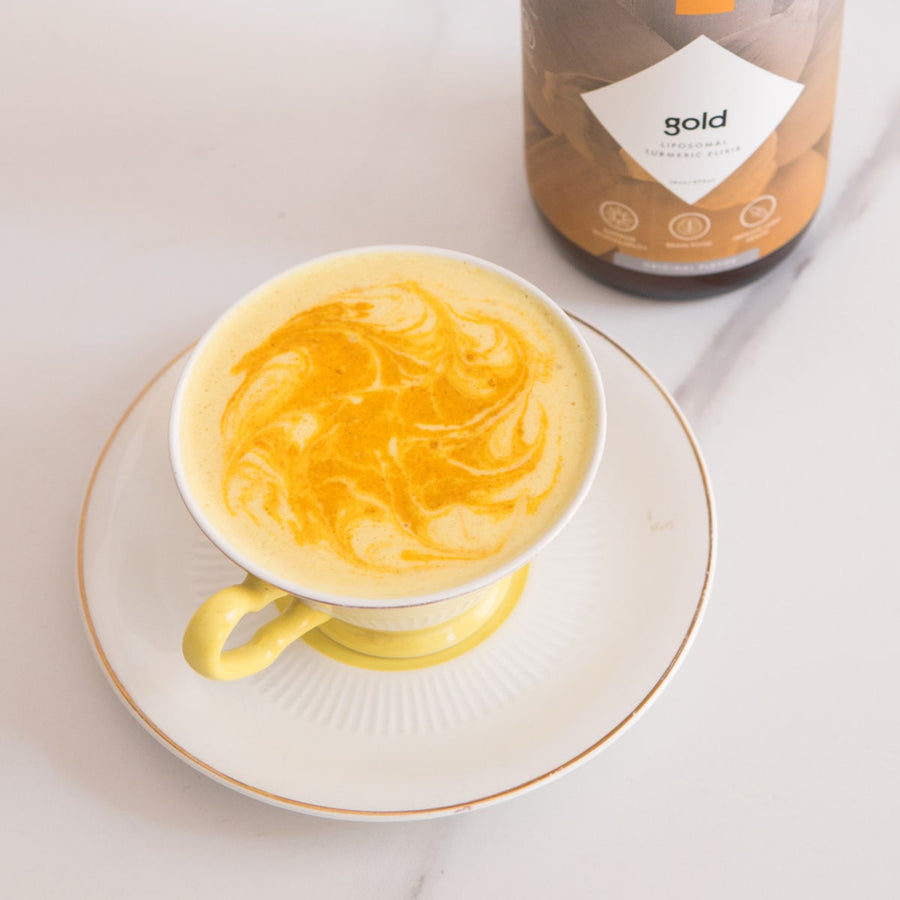 Gold | Liposomal Turmeric Supplement (Elixir) | Original Flavor